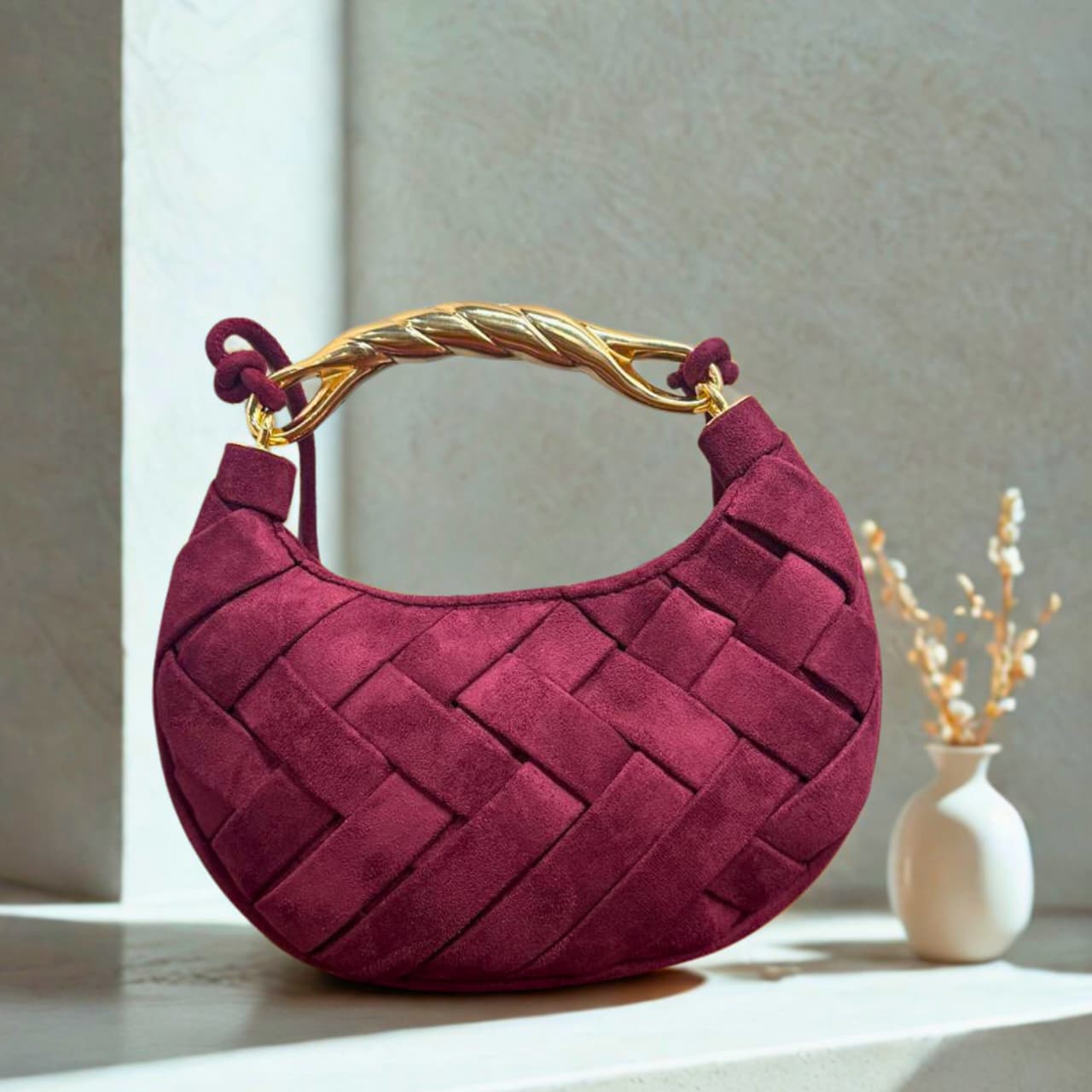 Jwpeiorla Woven Bag for Women – Crossbody Handbag
